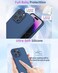 Case for Honor 200 Lite 5G 2024, Liquid Gel Rubber Bumper Case with Soft Microfiber Lining Cushion Slim Hard Shell Shockproof Protective Cover for Honor 200 Lite 5G (Blue)