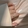 Light Luxury Cat Eye Stone Open Adjustable Ring, Specification:J1657