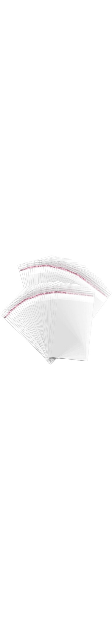 TopLike Clear Self-adhesive Bags,Self Sealing Cellophane Display Bags/Sealable Bags, Food Safe, Cello Bags OPP for Cookies,Cards,Envelopes,Pictures (5 X 7 CM 200 PCS)