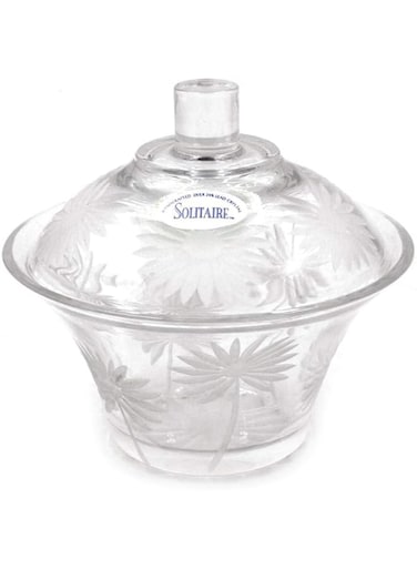 SOLITAIRE Solitaire Sugar Bowl With Cover Daisy