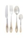 Kedge Classic Cutlery Set 24-Pieces, Silver