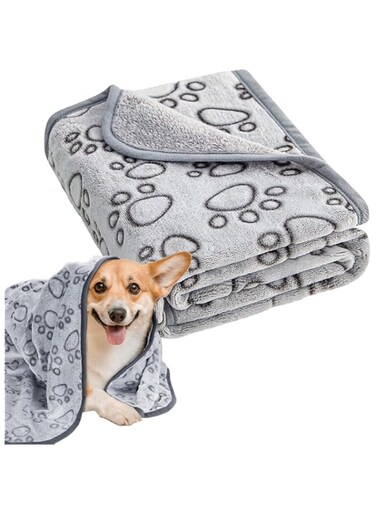 Exrp Premium Soft Dog Blanket, Puppy Essentials Dog Product Cat Calming Blankets Throw for Small Dogs, Pet Gifts 76 * 104cm