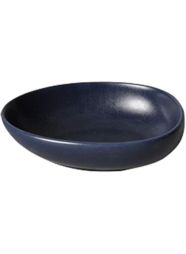 Shallow 21Cm Soup Plate -Matt Dark Blue (CHP-668-BLU)