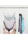 Saving Hanging Underwear Storage Rack, Multi Layer Foldable Bra Lingerie Hanger, Multi Functional Closet Organizer Holder for Scarf Belt Tie Home Bedroom