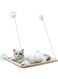 COOLBABY Cat Hammock Summer Breathable Mesh Pet Hammock Bed, Under Chair Hammock Cradle Crib for Small Animals,Window Sill Hanging Cat Hammock
