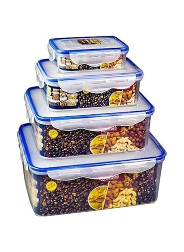 Saqoware Food Container 4-Pieces Set