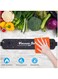 Dubai Gallery Upgrade Vacuum Sealer Machine Automatic Food Saver Compact Food Sealing Vacuum With 15 Sealing Bags For Preservation Storage Saver Multicolour 37.5X7X10.5Cm