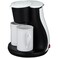 450W Drip Coffee Maker 240ml Coffee &amp; Tea Brewer with 2 Ceramic Cups Compact Home Coffee Machine