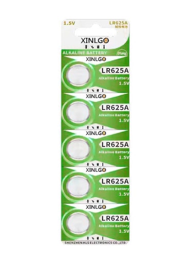 LR625A Alkaline Battery 1.5V Pack of 5