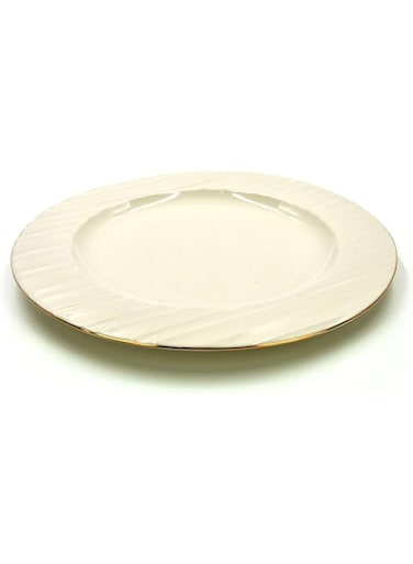 Qualitier Dessert Plate 21 cm Gold/White