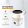 Portable Foldable Mini Washing Machine 11L, 40W Compact Washer for Travel, Baby Clothes &amp; Delicates