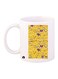 Emoji Printed Coffee Mug White/Yellow/Purple