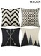 Pillow Covers 18x18 Set of 4 , Modern Sofa Throw Pillow Cover , Decorative Outdoor Linen Fabric Pillow Case for Couch Bed Car Home Sofa Couch Decoration ,Suitable for living room, bedroom , 45x45cm , ( , 18x18, Set of 4).