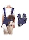Pet Backpack Carrier, Pet out Backpack for Cat Dog Travel Bag with Breathable Mesh and Adjustable Carrier for Small and Medium Pets, Legs-out Dog Carrier for Traveling, Cycling, Hiking M