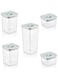 Storage Container 1700ml Versatile and Durable Food Organizer for Kitchen Pantry and Meal Prep Airtight Lid Keeps Food Fresh BPA-Free Material Easy to Clean Space-Saving Design