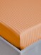 MAXQON Fitted Bed Sheet +2Pcs Pillow Covers, Queen Size 150x200+20cm, Color Peach