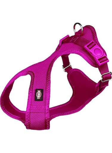 Trixie Comfort Soft Touring Fuchsia Harness for Dogs XS-S