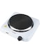 Prestige Electric Hot Plate - Single Burner Stove with Adjustable Temperature Control and Overheat Protection for Cooking Convenience White PR81523