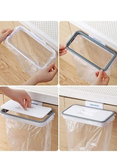 Storage Garbage Bag Holder Hanging Kitchen Cabinet Hanging Trash Rack Kitchen Tools
