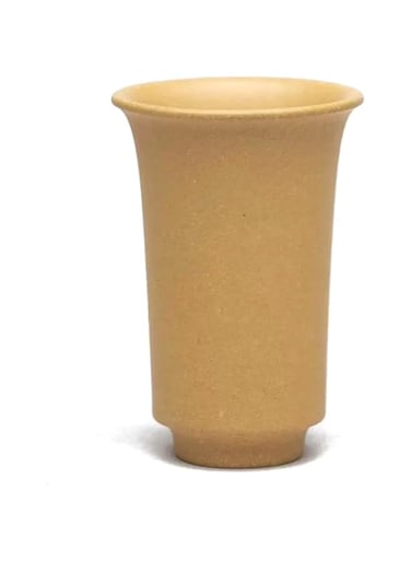 Yixing Original Ore Purple ZiSha Clay Small Cup, Gold Section ZiSha Clay, Retro, Fragrant Cup, Ceramic Tea Cup, 50ml,
