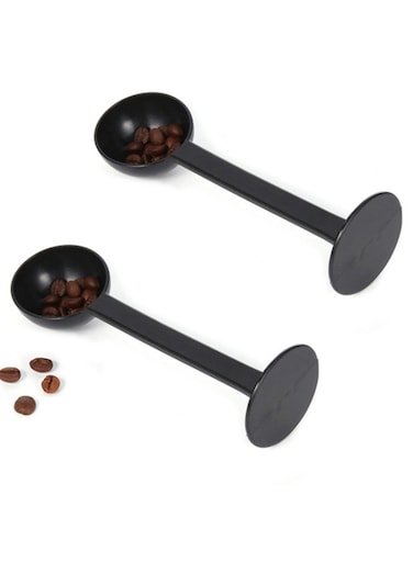 Pcs 2-in-1 Plastic Coffee Measuring Spoon 10g Espresso Coffee Scoop Coffee Powder pressing Spoon for Ground Coffee Tea Salt Dessert Sugar
