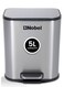 Kitchen Trash Bin 05L, Dustbin, Stainless Steel Trash Can, Stain Resistant Garbage Bin, Highly Durable Pedal with Soft Close Lid , Waste Bin - NDB5