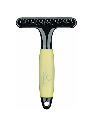 CONAIRPRO DOG &amp; CAT Rake , Yellow/Black, Small