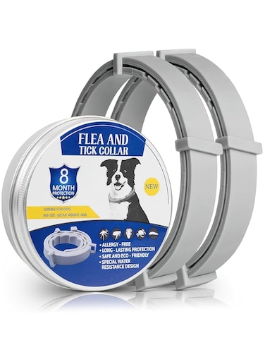 Miqzwers Collar for Dog, 2 Pack Hypoallergenic Safe and Waterproof