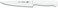 Professional 8-Inch Meat Knife with Stainless Steel Blade and White Polypropylene Handle