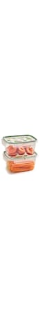Snips 2-Piece Snipslock Rectangular Containers Set - 1.2 Liter Food Storage Containers