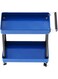 Jovenn Tool Trolley, Reliable and Practical Tool Cart Shelf Compatibile Easy To Assemble for RC Accessories for 1/8 1/10 1/12 1/1 for Workshop Garage(blue)