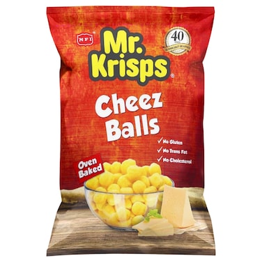 إن إف آي مستر كريسپس كرات الجبن، 15 غرام