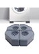 Khazna Anti Vibration Pads for Washing Machine, Washer and Dryer Pedestals Stop Washer Machine Noise Slip Moving Shaking Walking Skidding, Rubber Feet Pads Set of 4, Pad Height 4.5CM