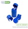 Ezy Dose Cut N' Crush Pill Cutter Pill Crusher, Blue, 1 Count (Pack Of 1), 67750