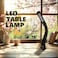 5W Rechargeable LED Table Lamp with LCD Display, Flexible Neck &amp; Energy Saving Design