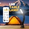 5W Rechargeable LED Table Lamp with LCD Display, Flexible Neck &amp; Energy Saving Design