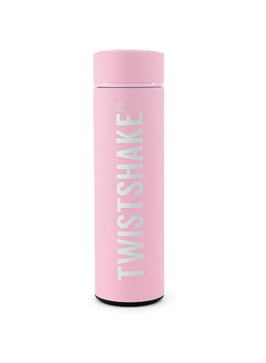 Twistshake Hot or Cold Bottle 420ml / 14oz Pastel Pink
