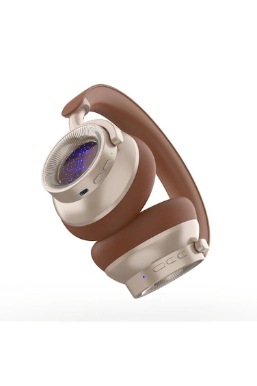 Astro ANC Wireless Headphones with Hi-Res Audio, 47H Playtime, LED Lights &amp; Bluetooth 5.4