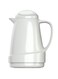 600ml Stainless Steel White Vacuum Flask with Leak Proof Thermos Coffee Carafe Pitcher for Hot and Cold Beverages Home Office Daily Use