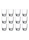 12-Piece Glass Set Clear 29ml