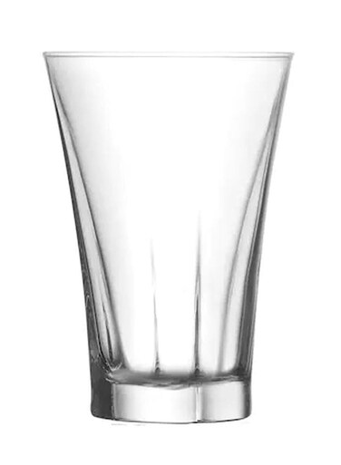 3 Pieces Truva Long Drink Tumbler Set 350 Ml - Clear