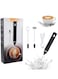 Milk Frother 3 Speeds Handheld Foam Maker With Stainless Whisk For Coffee, Latte, Cappuccino, Chocolate, Milk Tea, Coconut Milk, Durable Frother Drink Mixer, Lc-Mrkmixer
