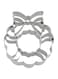 RBV Birkmann Christmas Wreath Cookie Cutter Stainless Steel
