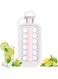 ICEBREAKER POP, Silicone Ice Cube Tray -4 IN 1&iuml;&frac14;&OElig;NO Spills Silicone Ice Cube Tray With Lid - Ice Cube Maker, Ice Cube Maker Ice Trays For Freezer, Portable And Safer