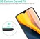 Muzz For One plus 6T Screen Protector,[Full Glue][3D Full Coverage][9H Hardness] [Scratch Resistant] Tempered Glass Screen Protector (1+6T, Black)