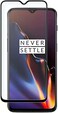 Muzz For One plus 6T Screen Protector,[Full Glue][3D Full Coverage][9H Hardness] [Scratch Resistant] Tempered Glass Screen Protector (1+6T, Black)
