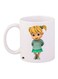 The Chipette Printed Coffee Mug White/Green/Yellow 11ounce
