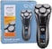 PrecisionWare Enzo EN-9309 Rechargeable Three Swivel Head Men's Electric Shaver, High-Performance Rotary Shaver With Precision Blades, LED Display, Long-Lasting Battery-Intl Version