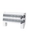 Aluminum Foil Cutting Storage Rack White/Grey 39 x 10 x 24cm