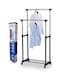 ARTC Double Pole Cloth Hanger Silver/Black